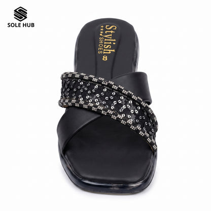 Women's Stylish Pink Flats Sandals | Comfortable Casual Slip-On Footwear