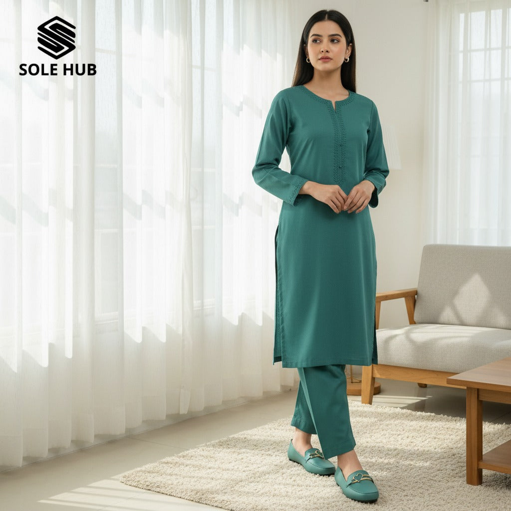 Casual Moza with Jel Sole | Comfortable Daily Wear Footwear for Girls & Women | Soft, Durable & Non-Slip Sole