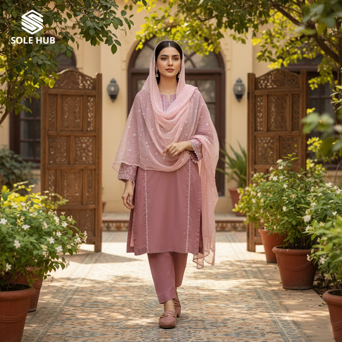 Casual Moza with Jel Sole | Comfortable Daily Wear Footwear for Girls & Women | Soft, Durable & Non-Slip Sole